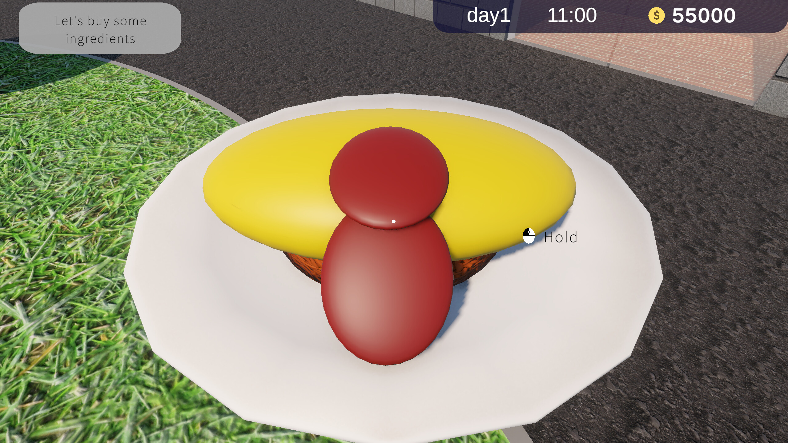 Omelet Rice Shop Simulator screenshot 2