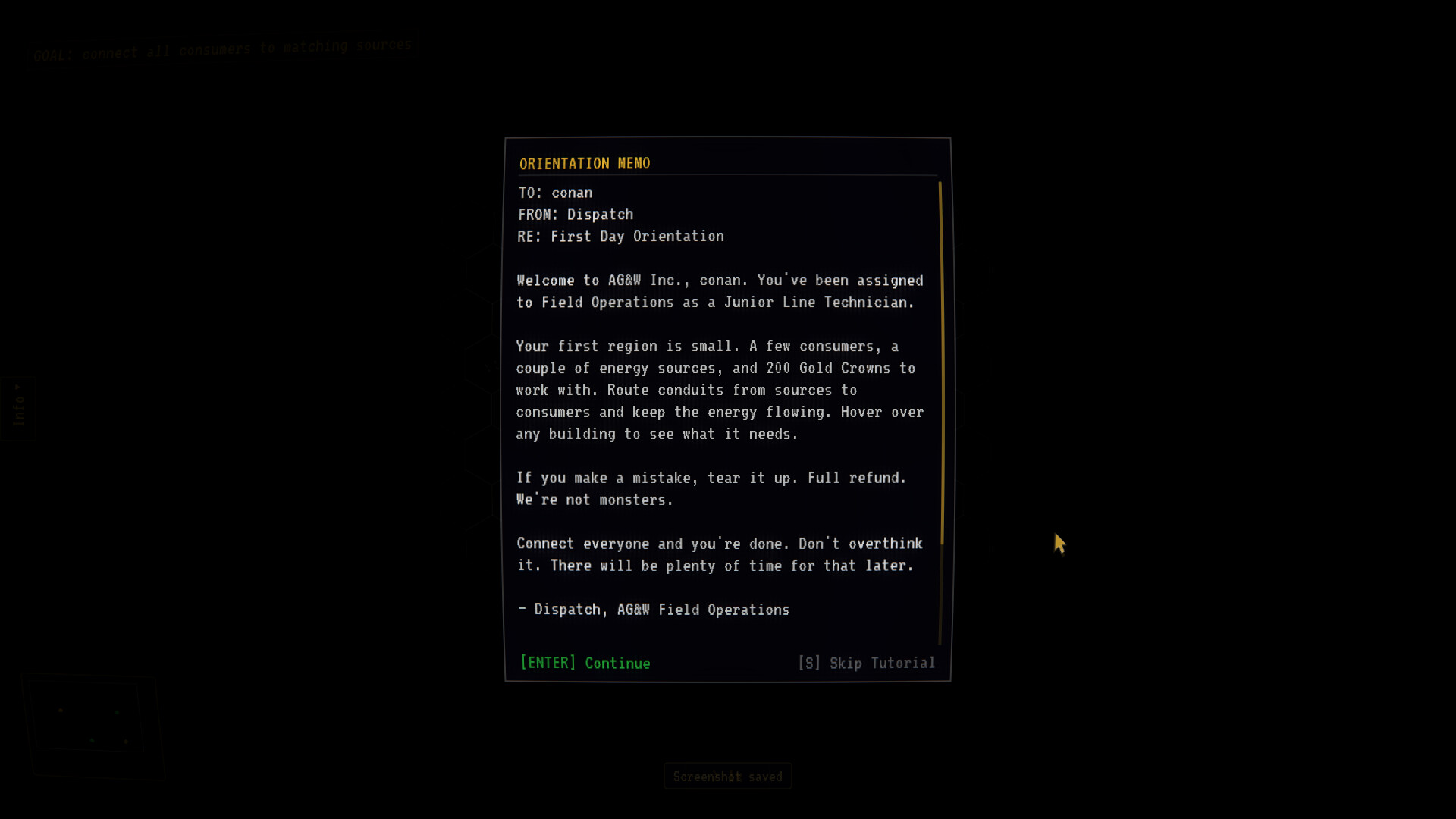 Arcana, Gas & Waterworks Inc. screenshot 3