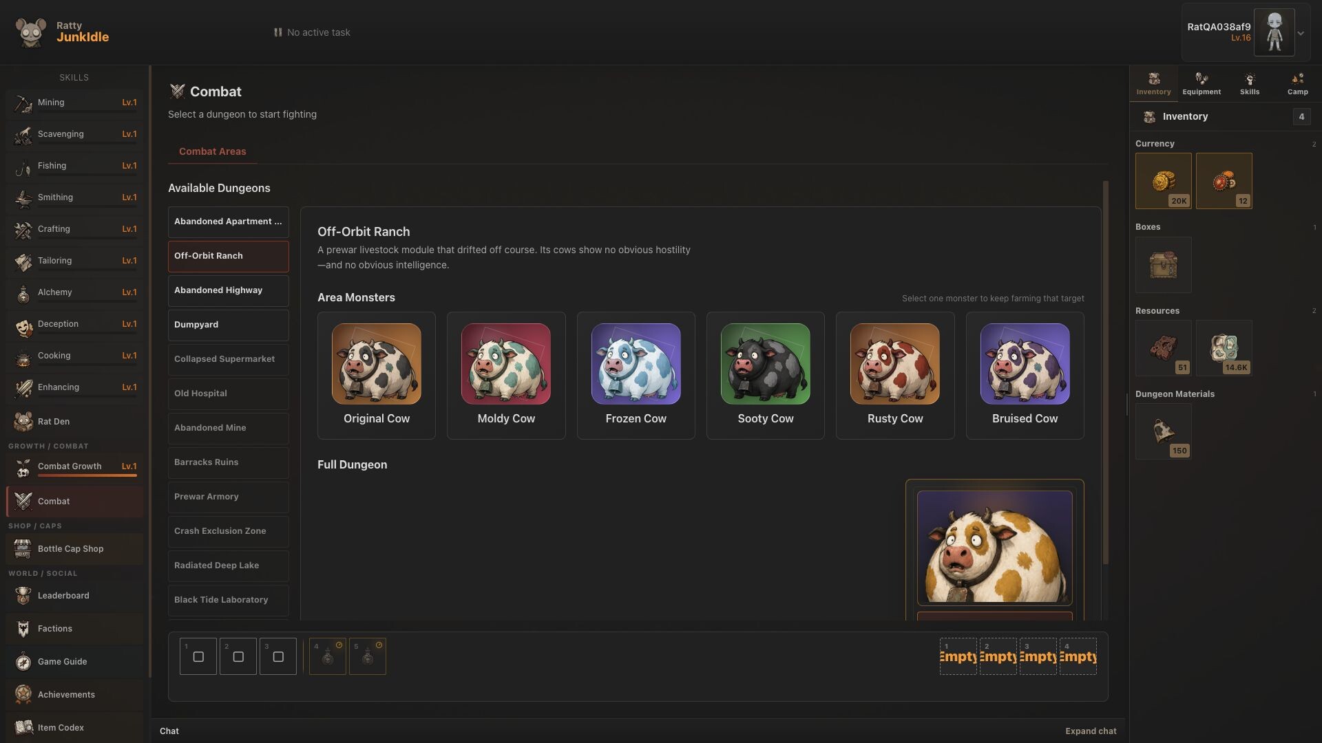 RattyJunkIdle screenshot 2