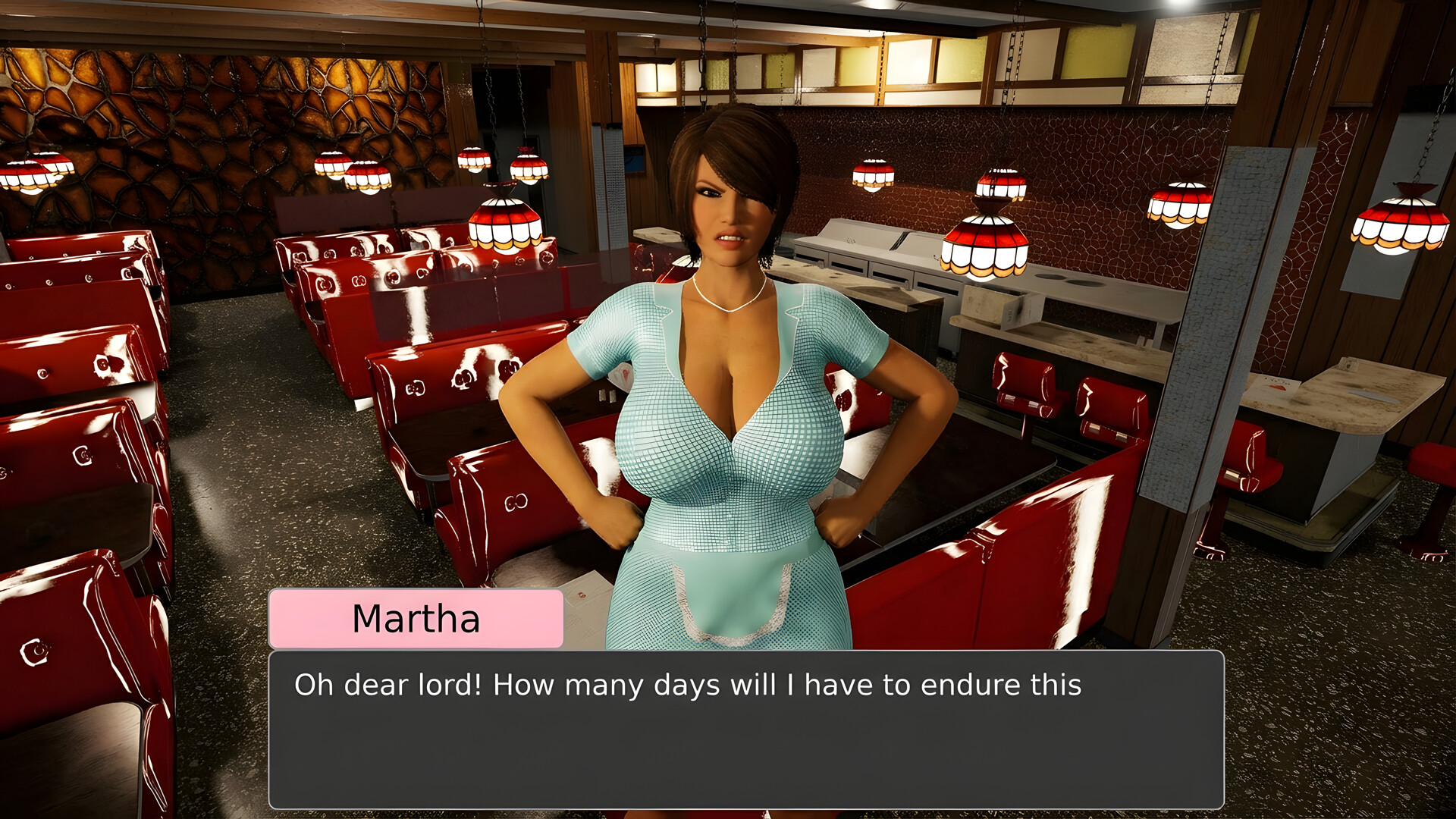 Milf Diner Sim screenshot 2