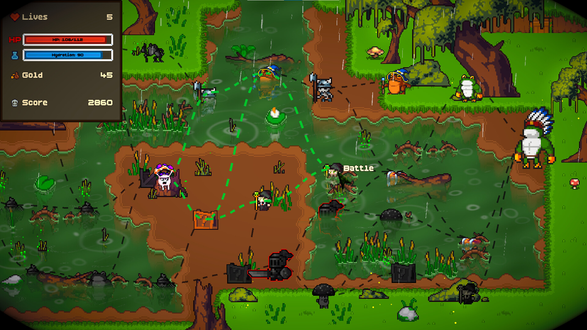 Shroomanoid: breakout action roguelike screenshot 5