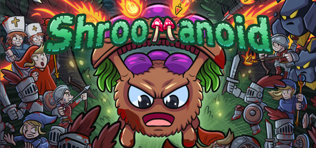 Cover art from Shroomanoid: breakout action roguelike
