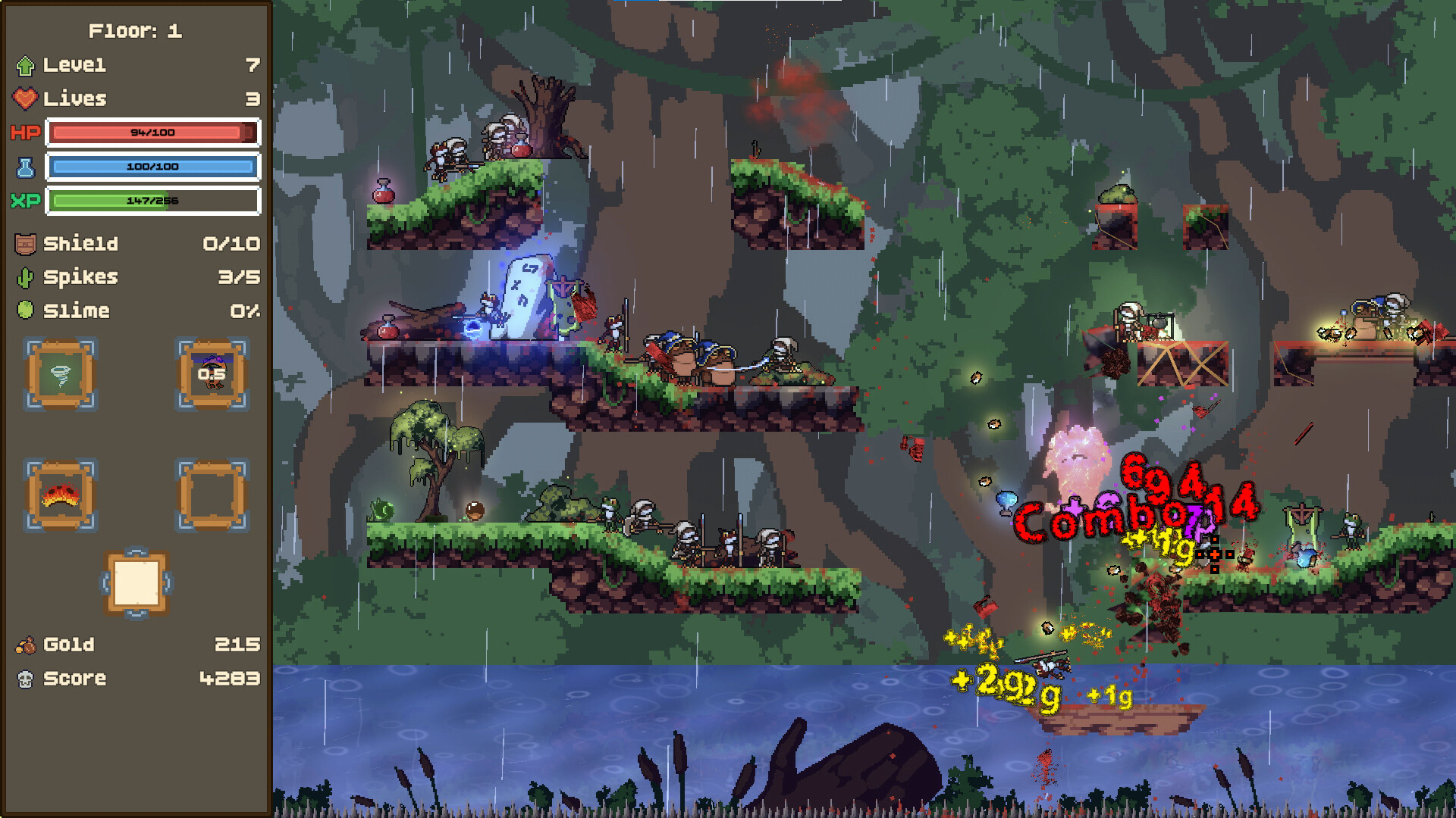Shroomanoid: breakout action roguelike trailer