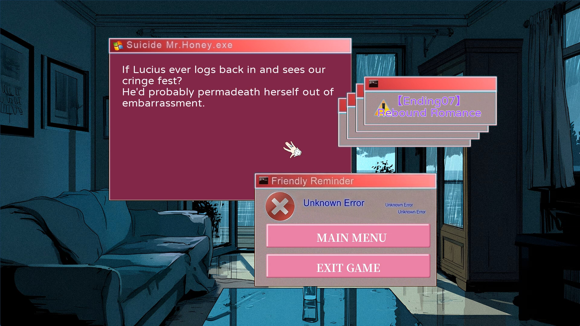 Novel Forger: Suicide Mr. Fury screenshot 5