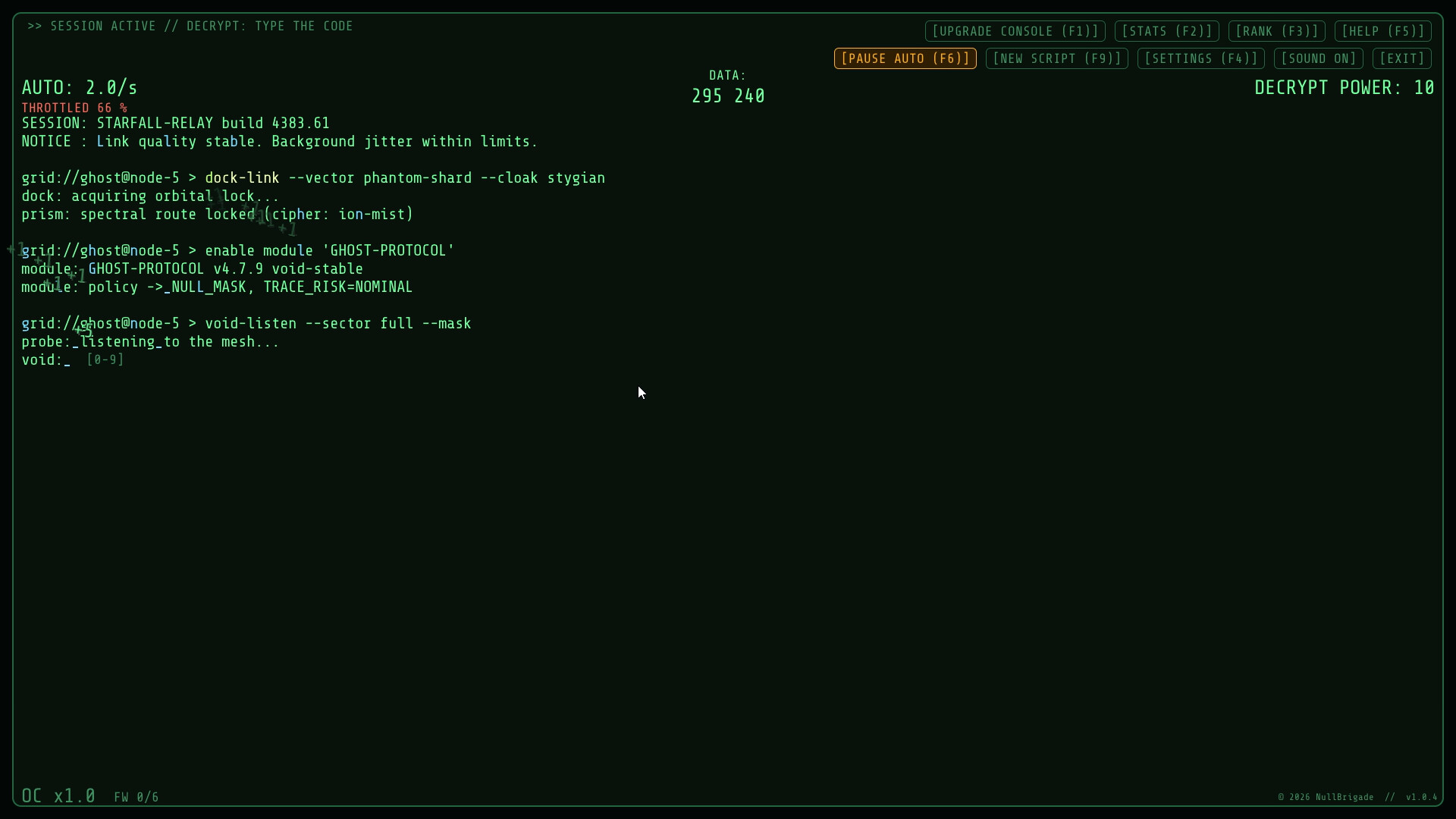 Hacker CLIcker screenshot 2