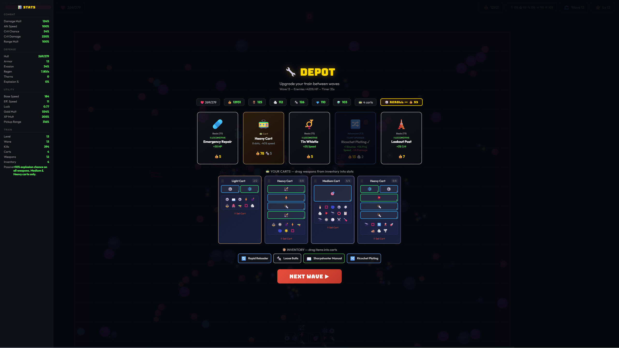 Gunmetal Rails screenshot 3