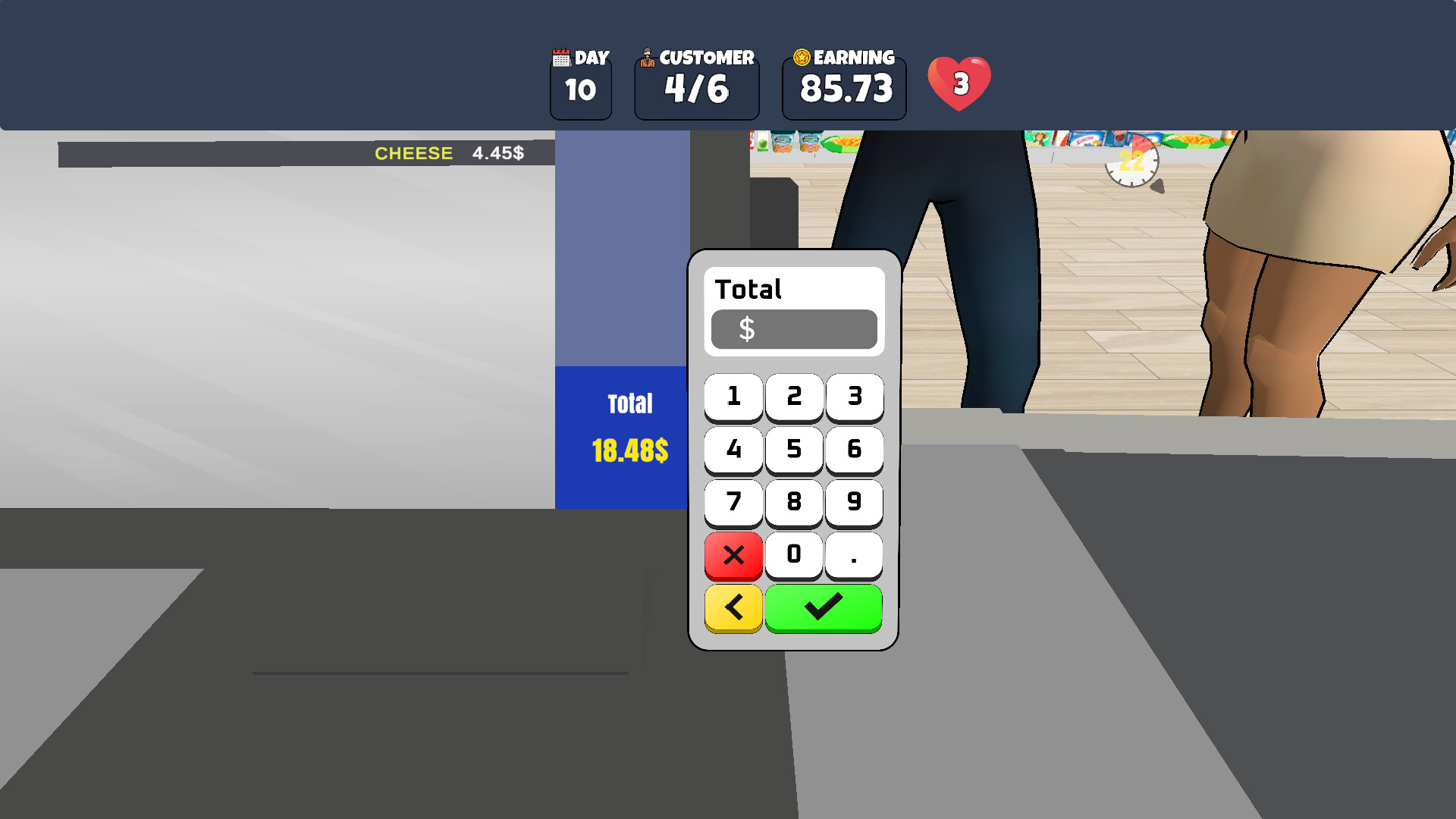 Market Cashier Simulator screenshot 3