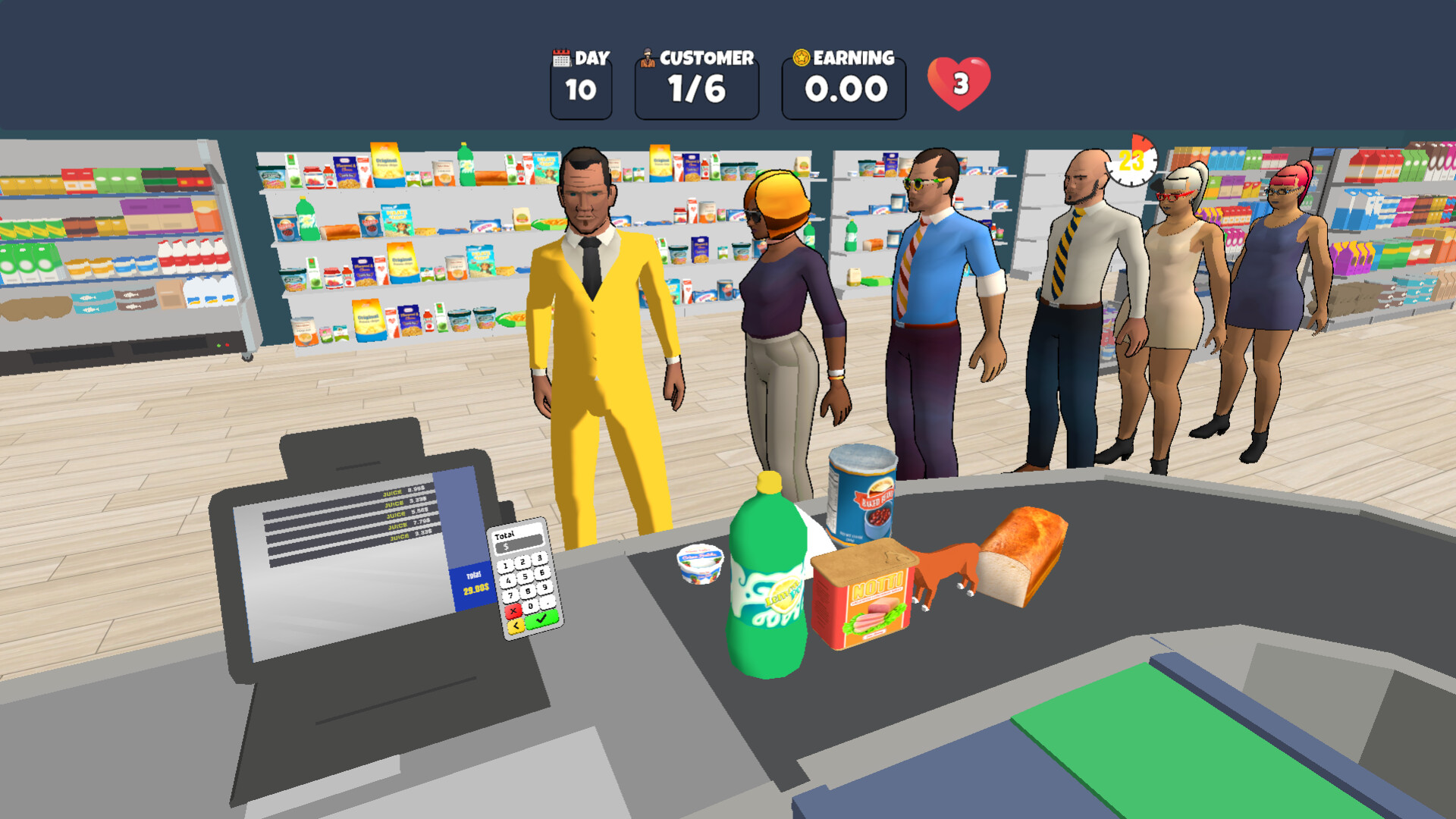 Market Cashier Simulator trailer