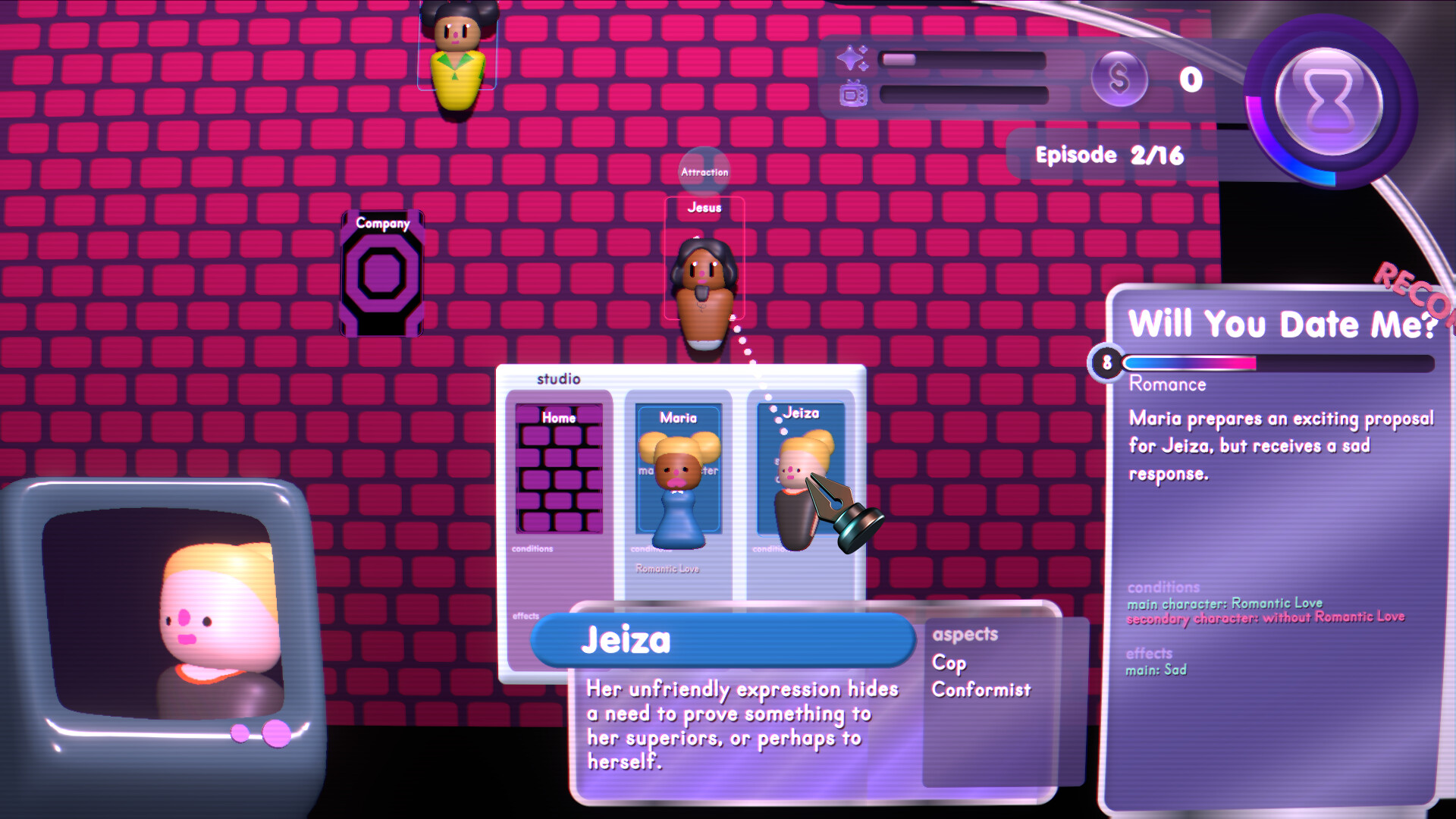 Telenovela Simulator screenshot 2
