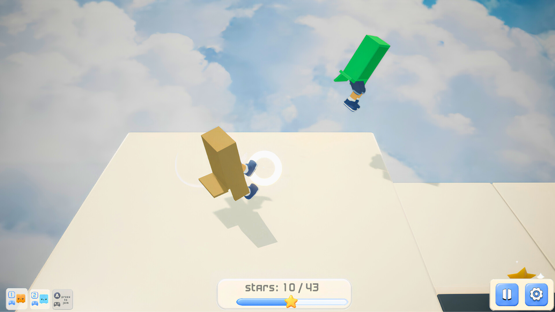 Wobble Box - Sky Freedom screenshot 1