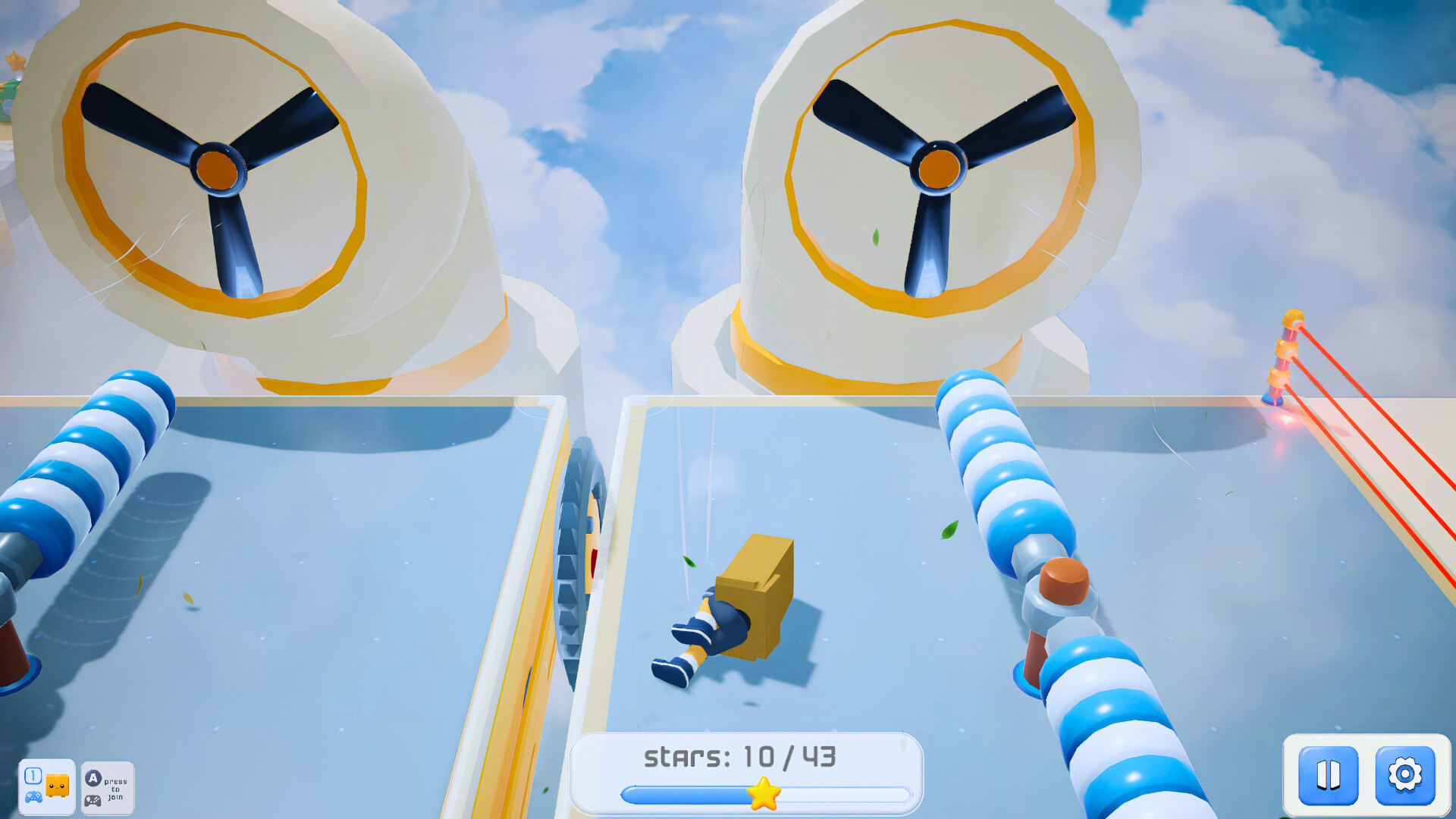Wobble Box - Sky Freedom screenshot 3