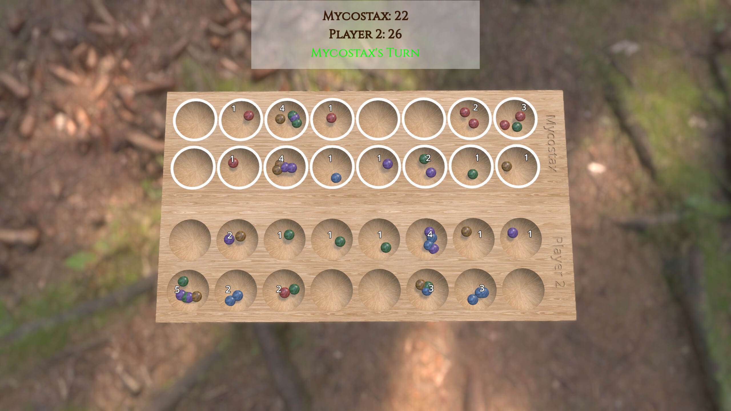 Hus: The 4-Row Mancala screenshot 2