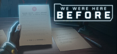 Cover art from We Were Here Before