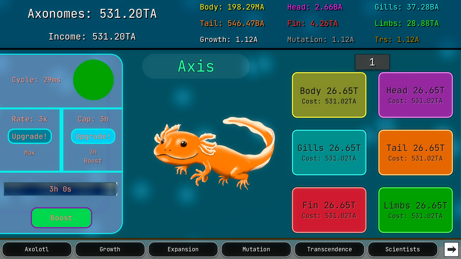 Axomorph Idle trailer