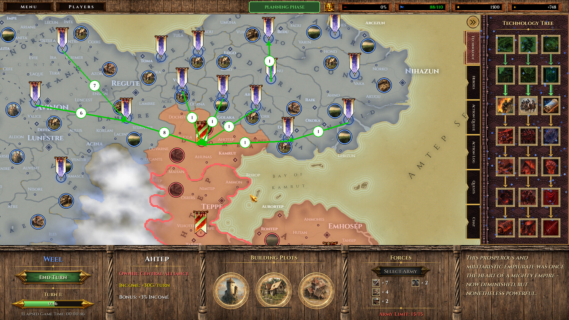 War of Avareon screenshot 1