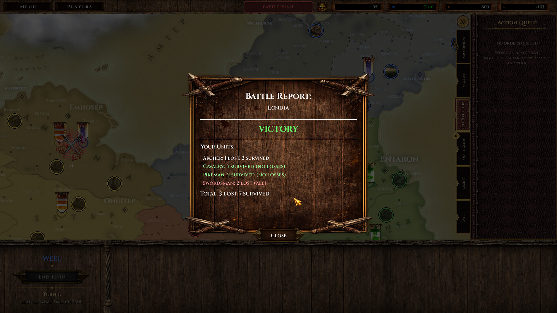 War of Avareon screenshot 3