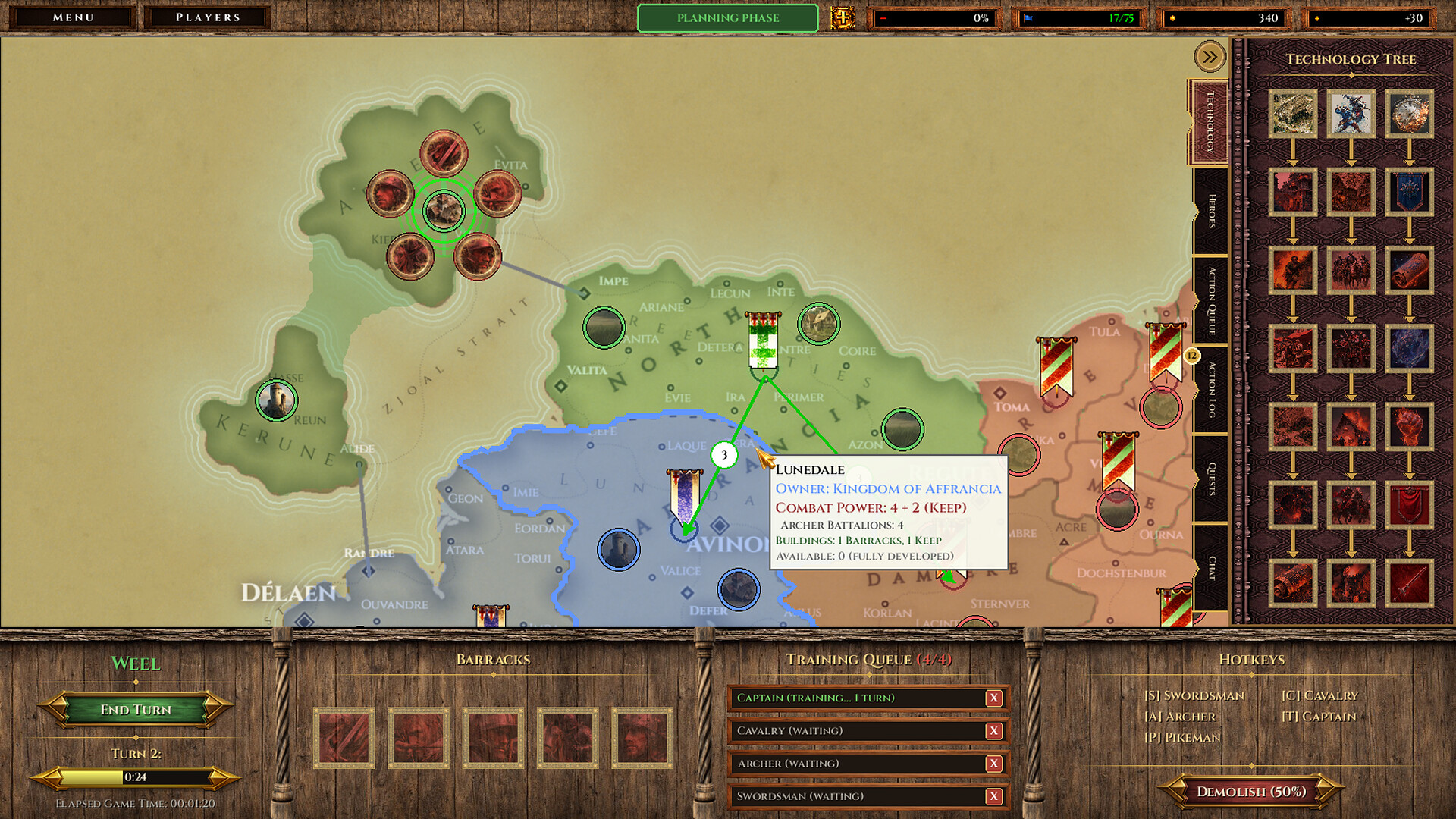 War of Avareon screenshot 5