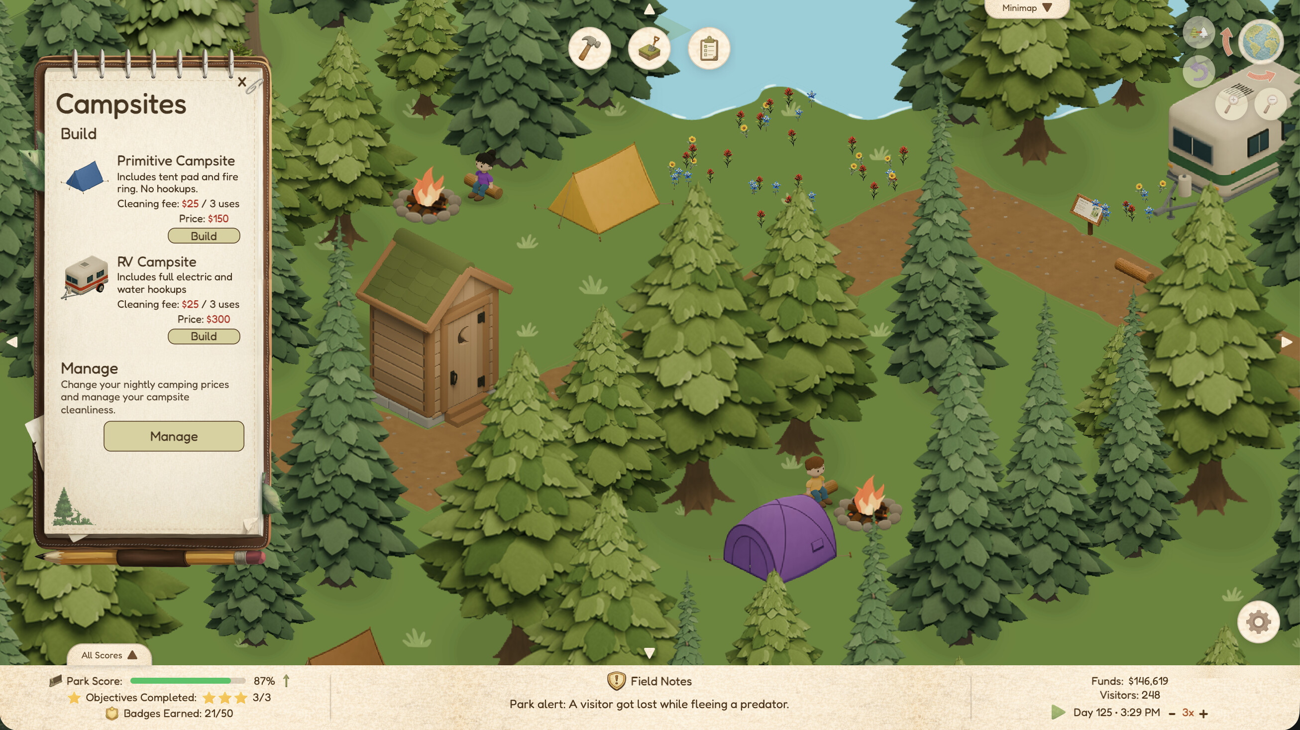 National Park Tycoon screenshot 2