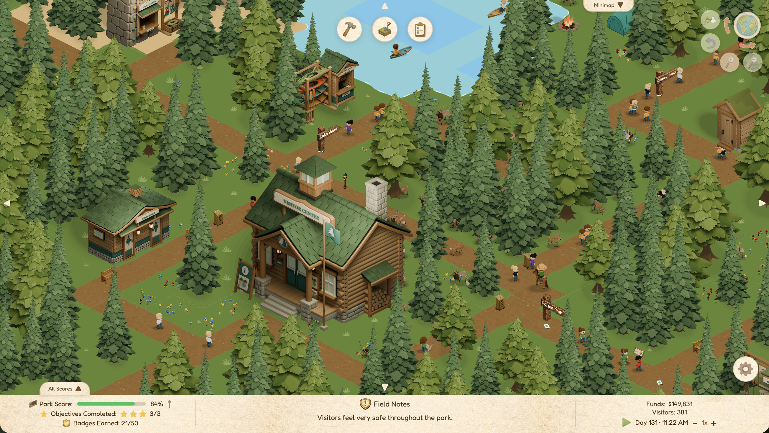 National Park Tycoon trailer