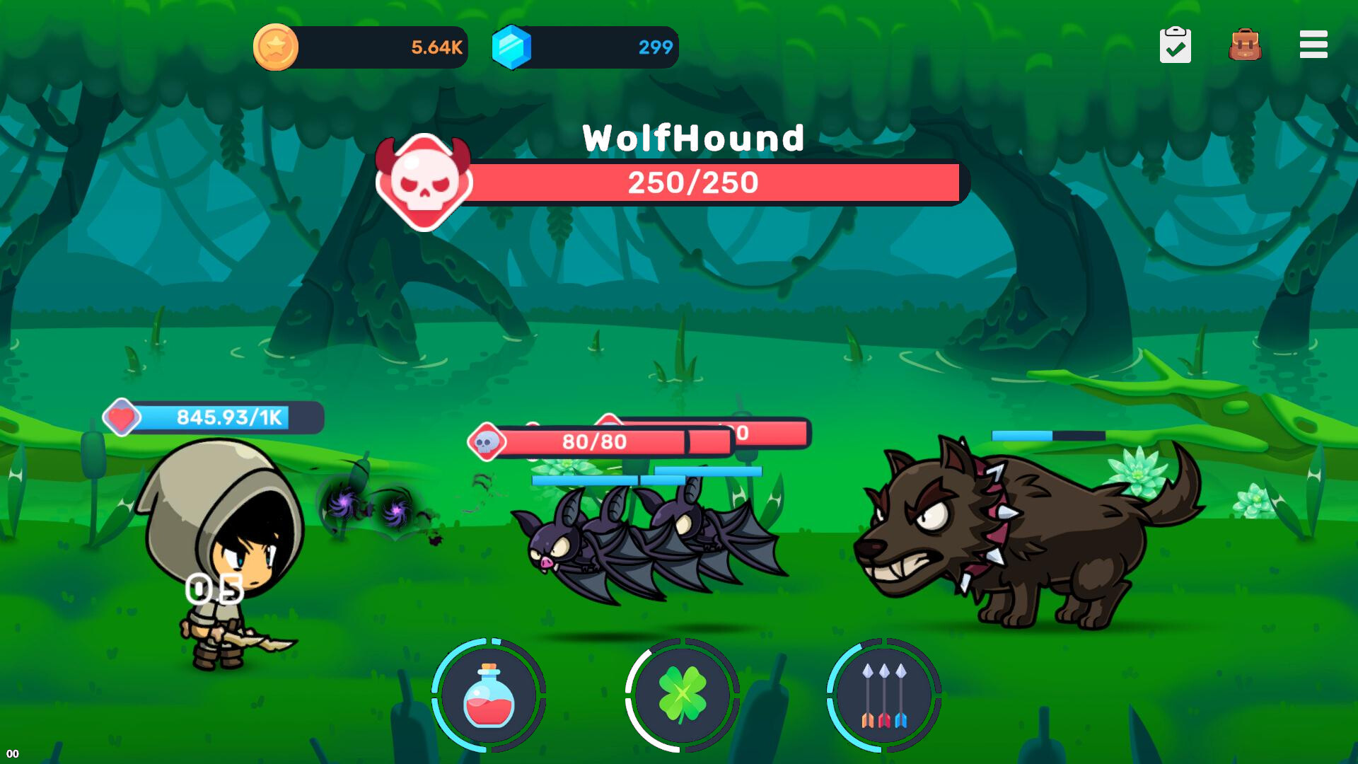 TION: Hero Awakening — Idle RPG screenshot 1