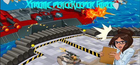 Cover art from XTREME PEACEKEEPER FORCE: OPERATION BLITZ