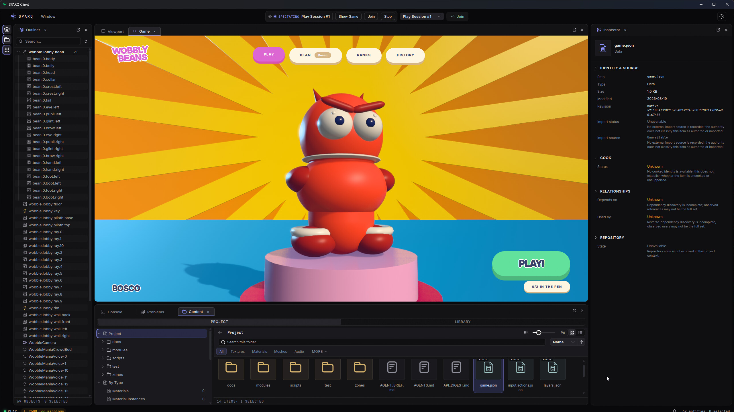 SPARQ screenshot 1