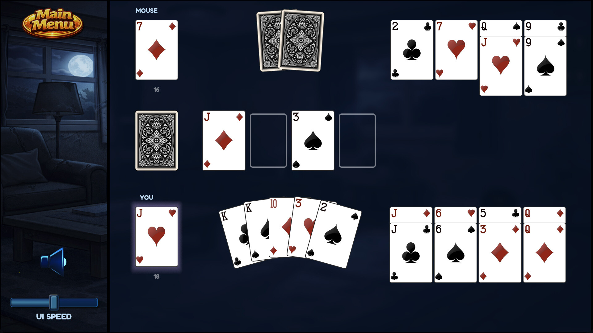 Cat & Mouse Solitaire screenshot 3