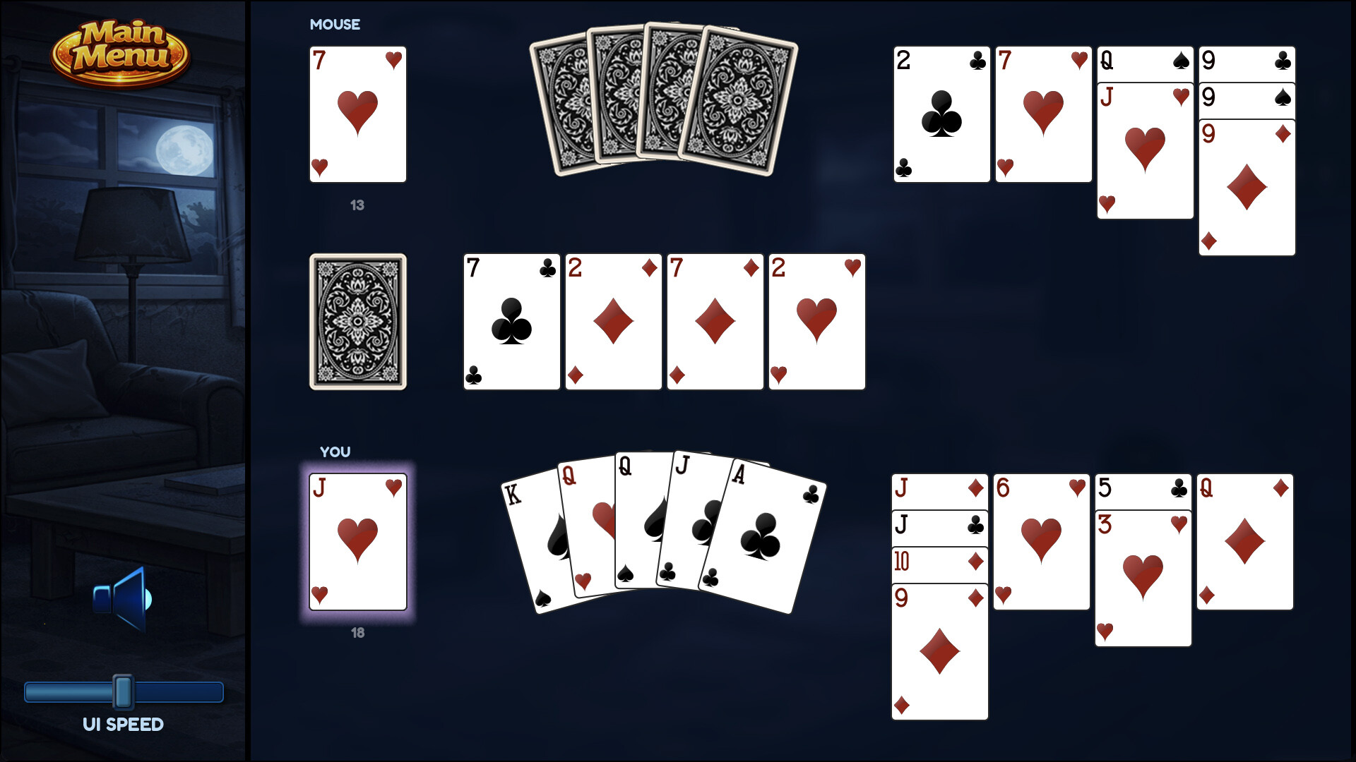 Cat & Mouse Solitaire screenshot 4