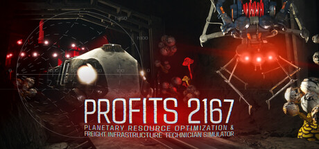 Cover art from PROFITS 2167: Planetary Resource Optimization & Freight Infrastructure Technician Simulator
