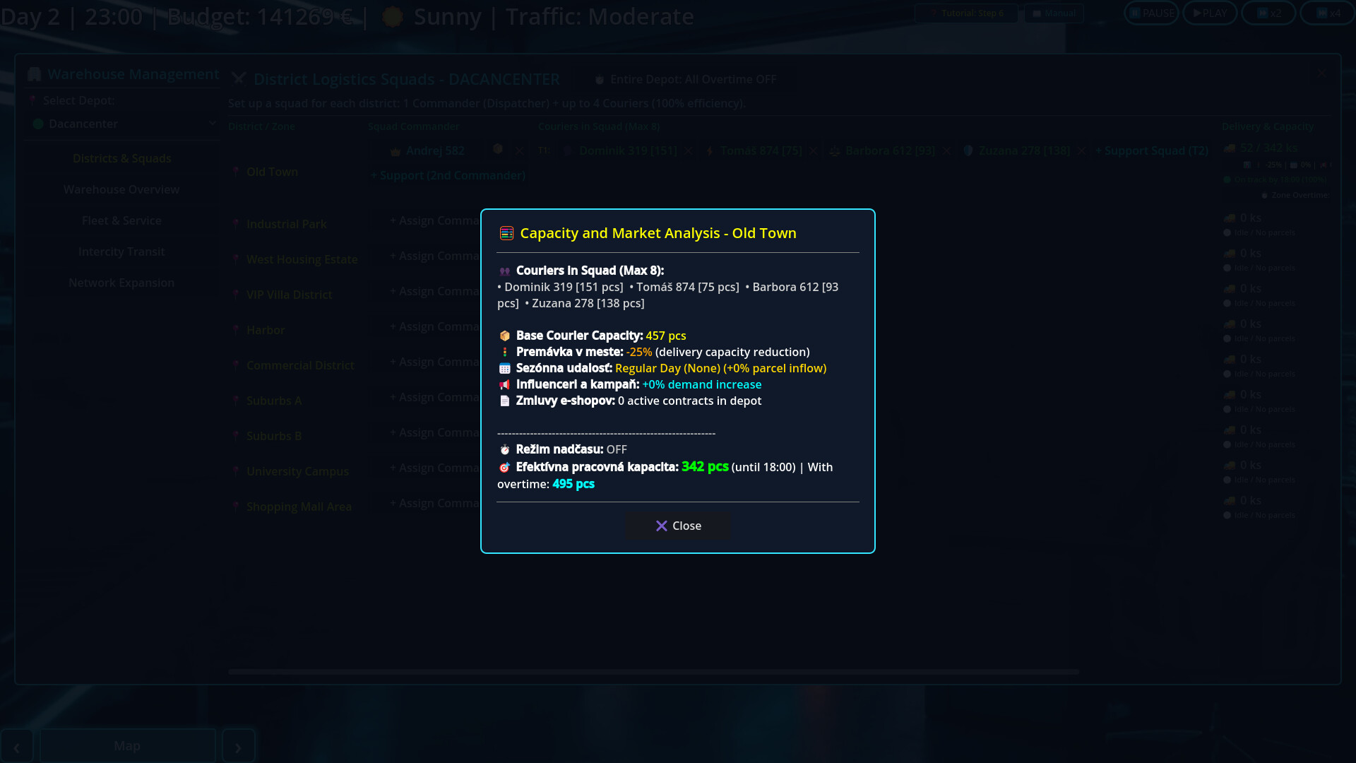 Dacan Express: Logistic manager screenshot 3