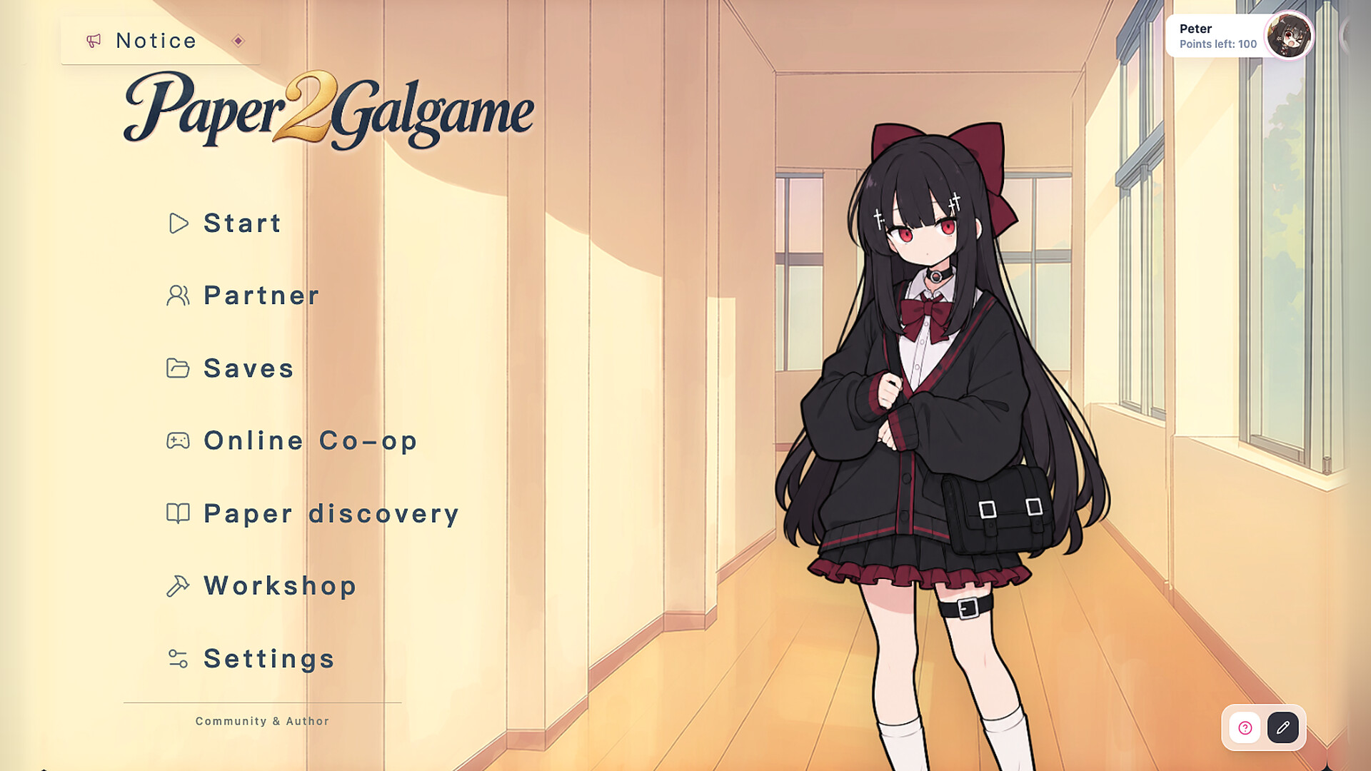 Paper2Galgame trailer