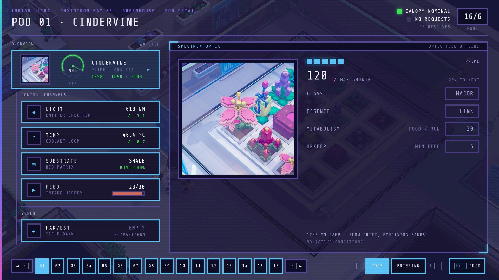 Hyperflora screenshot 2