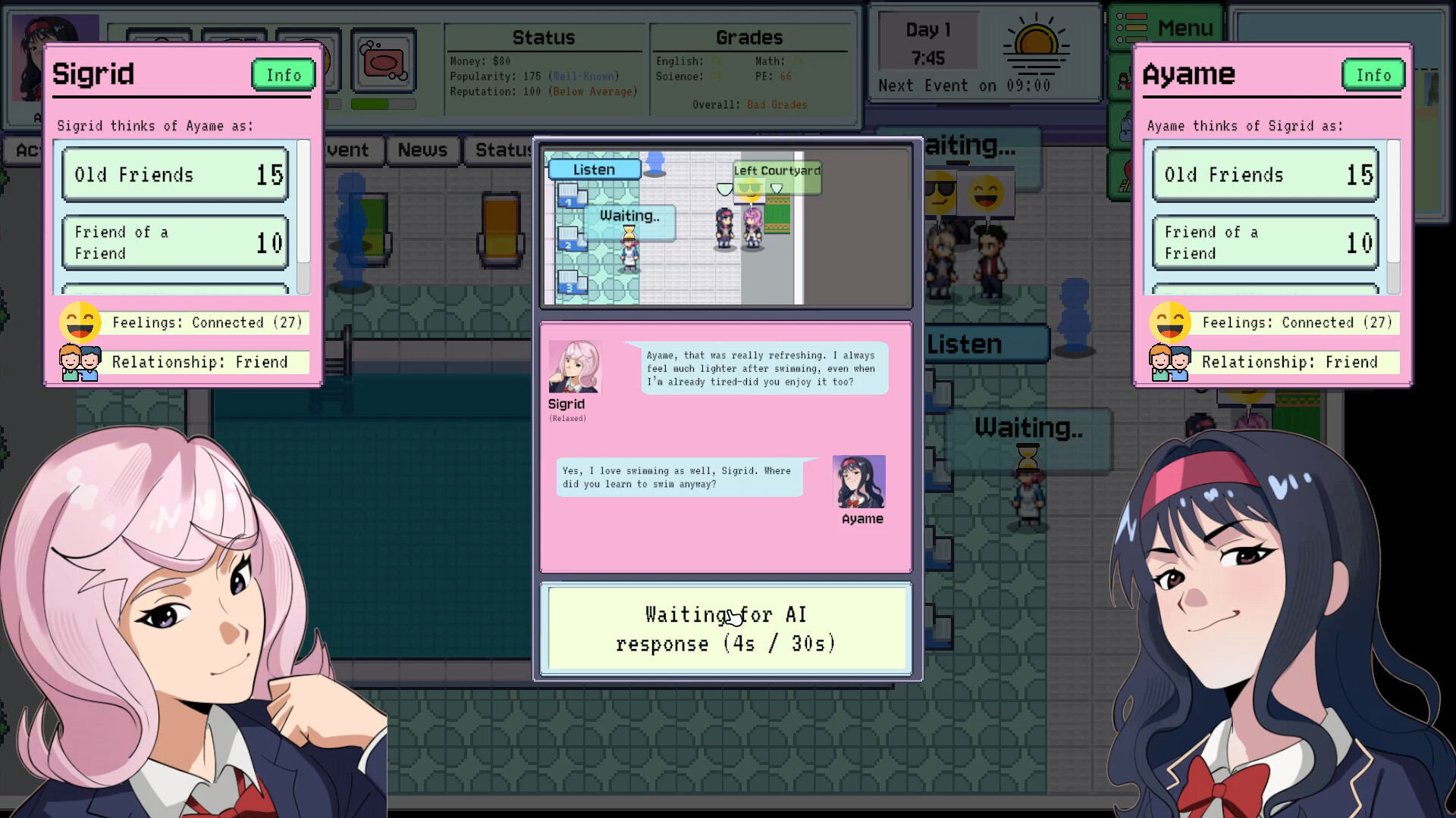 AI School Simulator trailer
