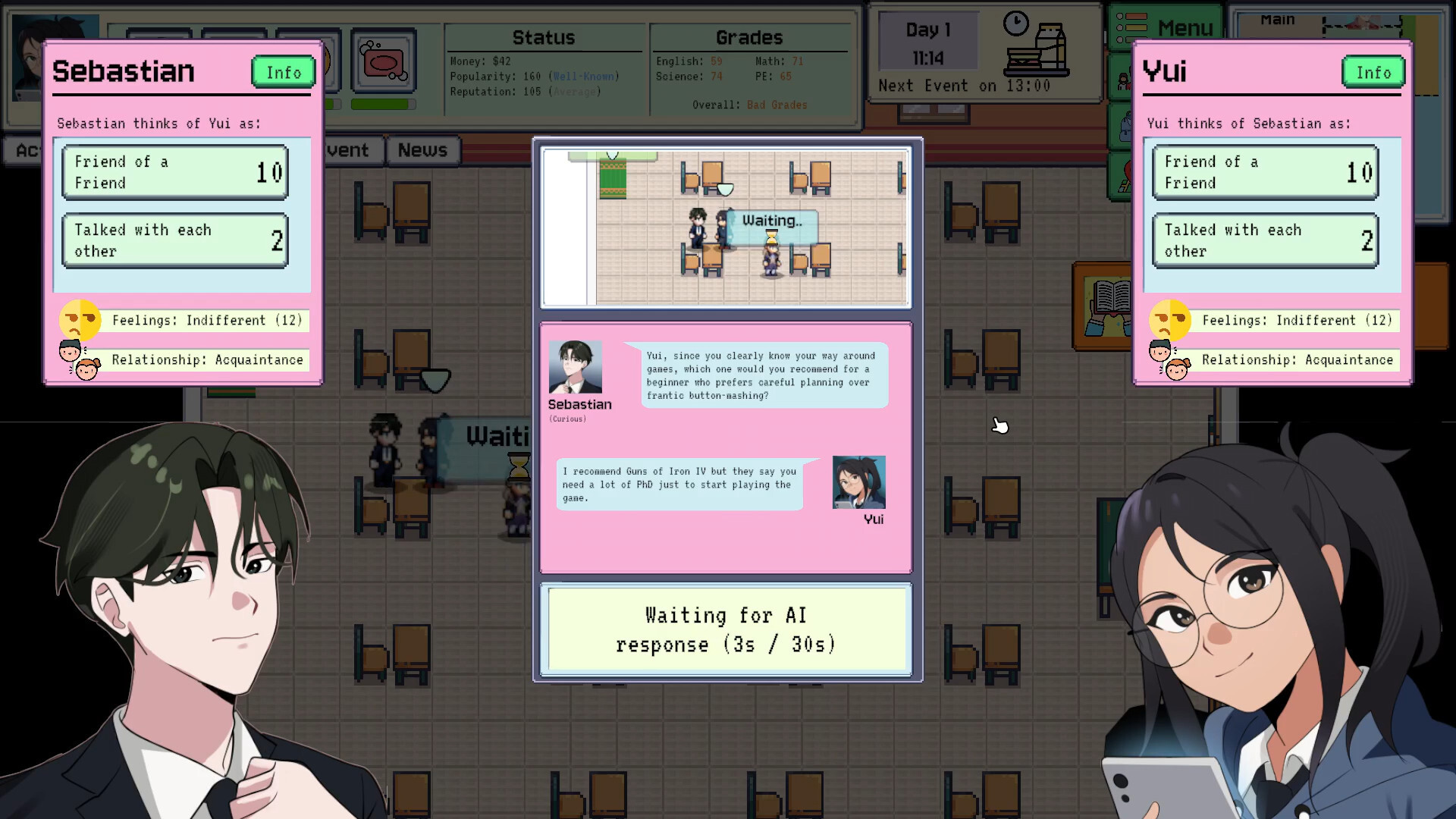 AI School Simulator screenshot 2