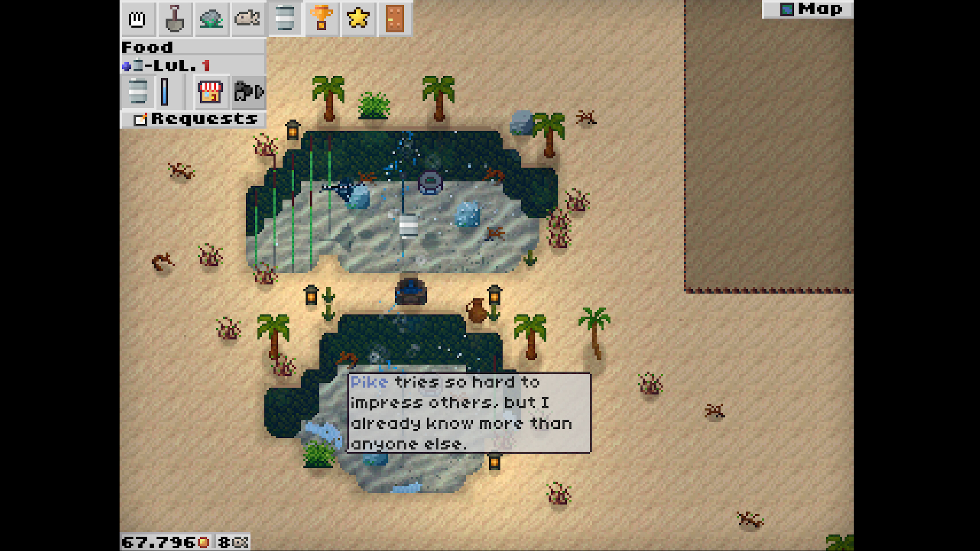 Retro Pond screenshot 2