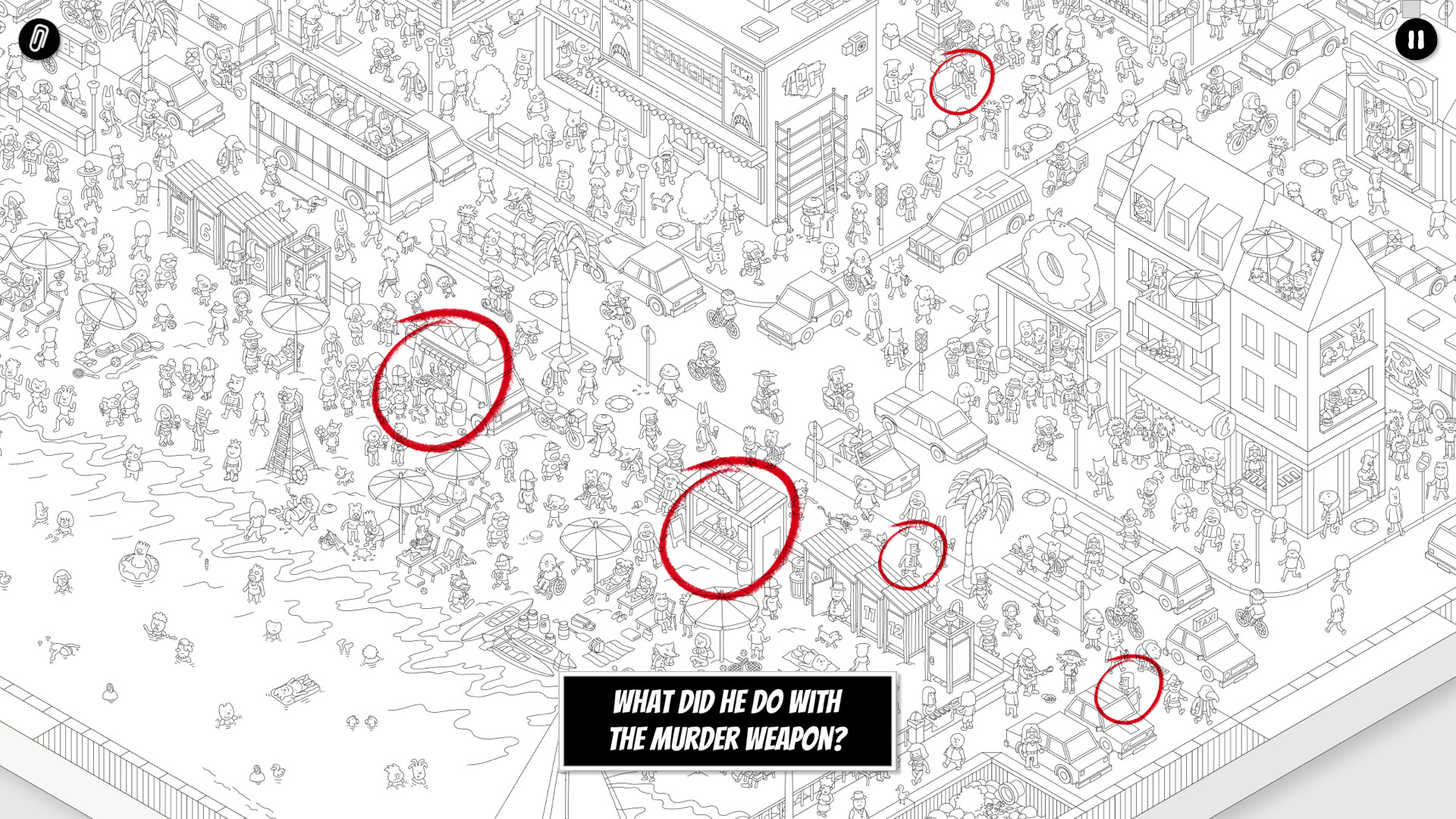 MicroMacro: Downtown Detective screenshot 5