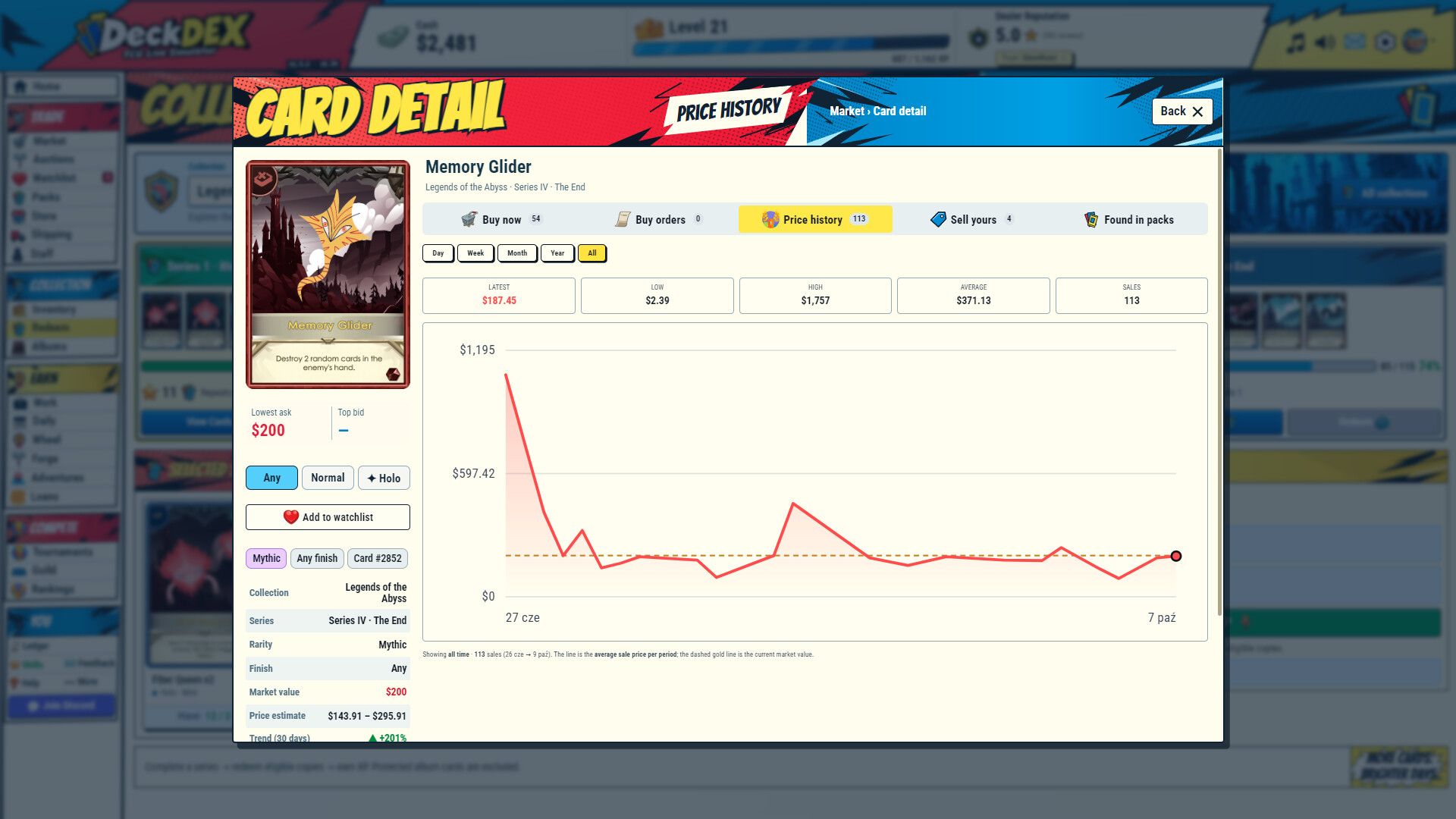 DeckDEX - TCG Live Simulator screenshot 2