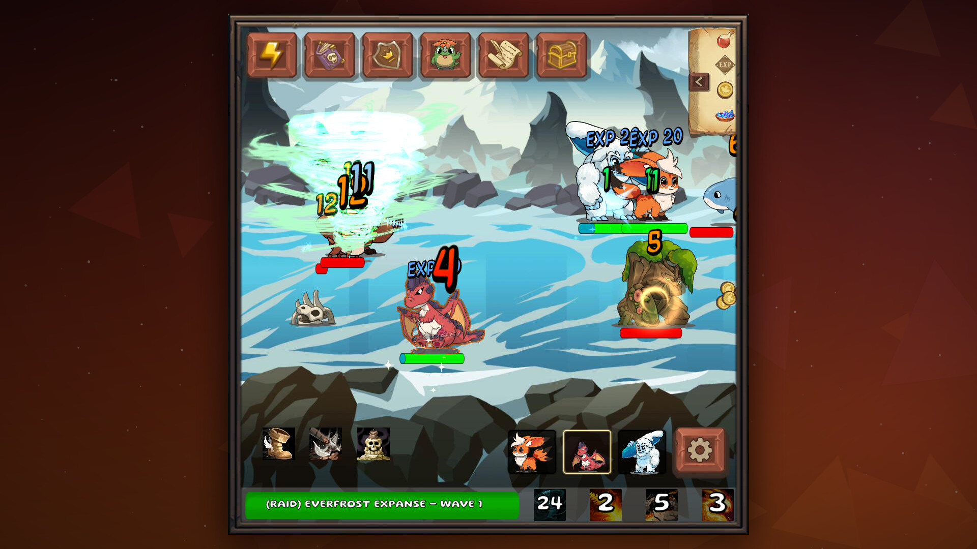 Minimon: Tiny Idle Tactics screenshot 2