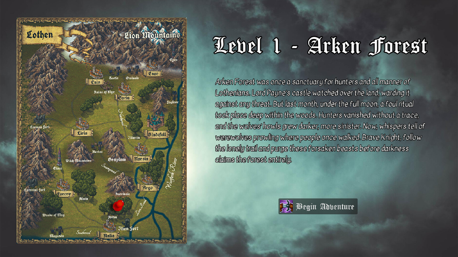 A Knight of Lothen trailer