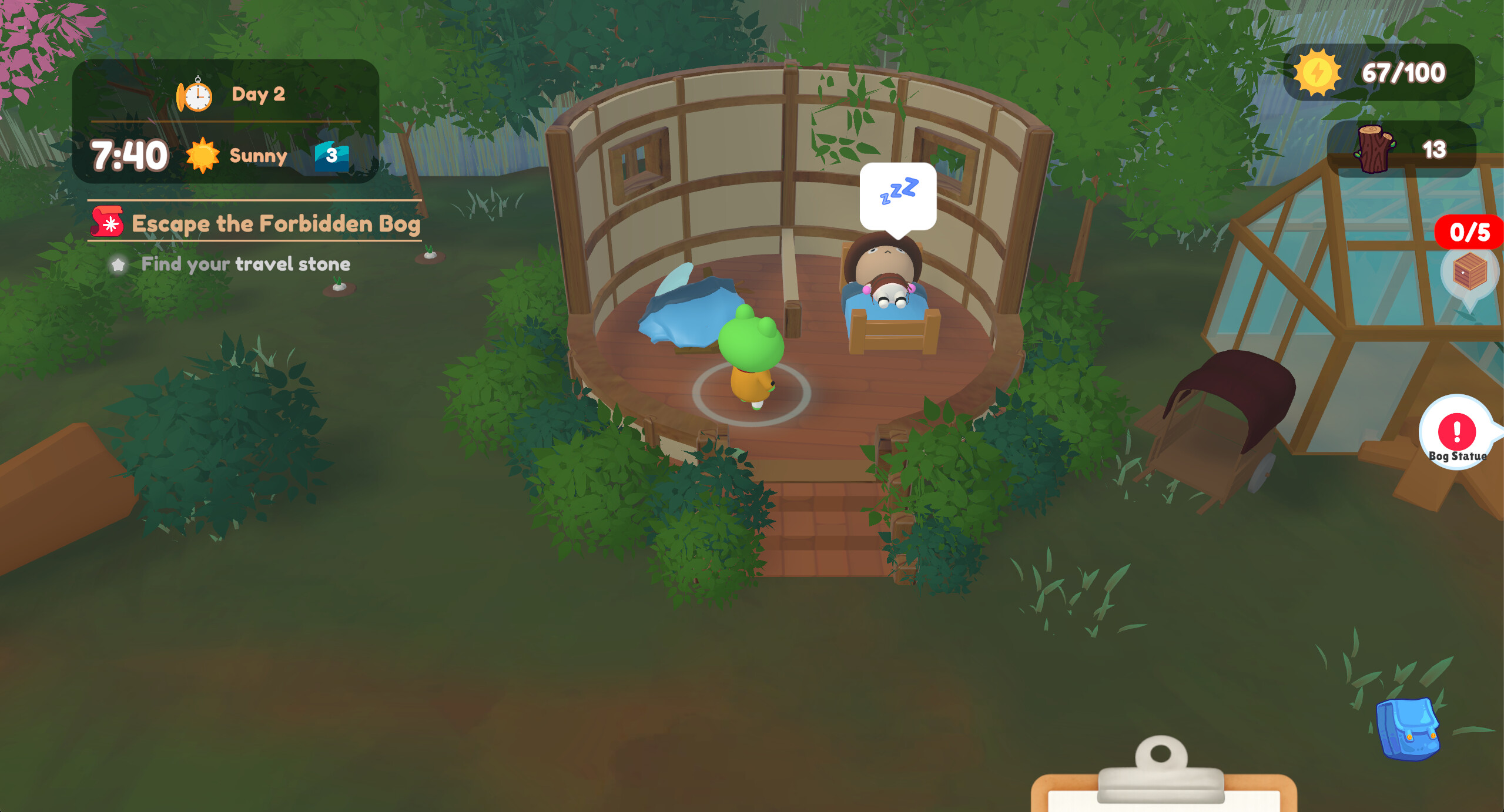 Taddius and the Forbidden Bog screenshot 2
