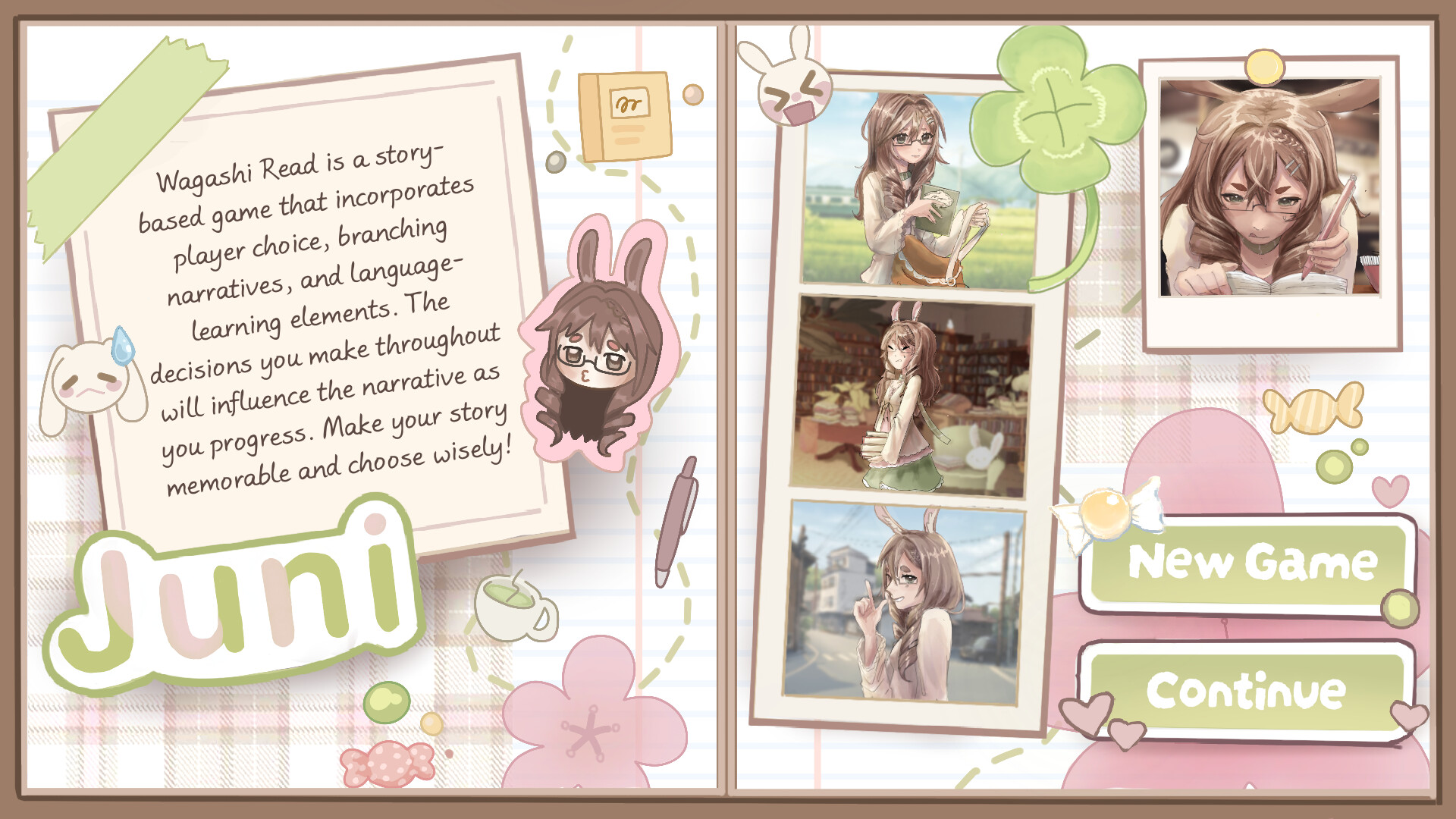 Wagashi Read screenshot 1