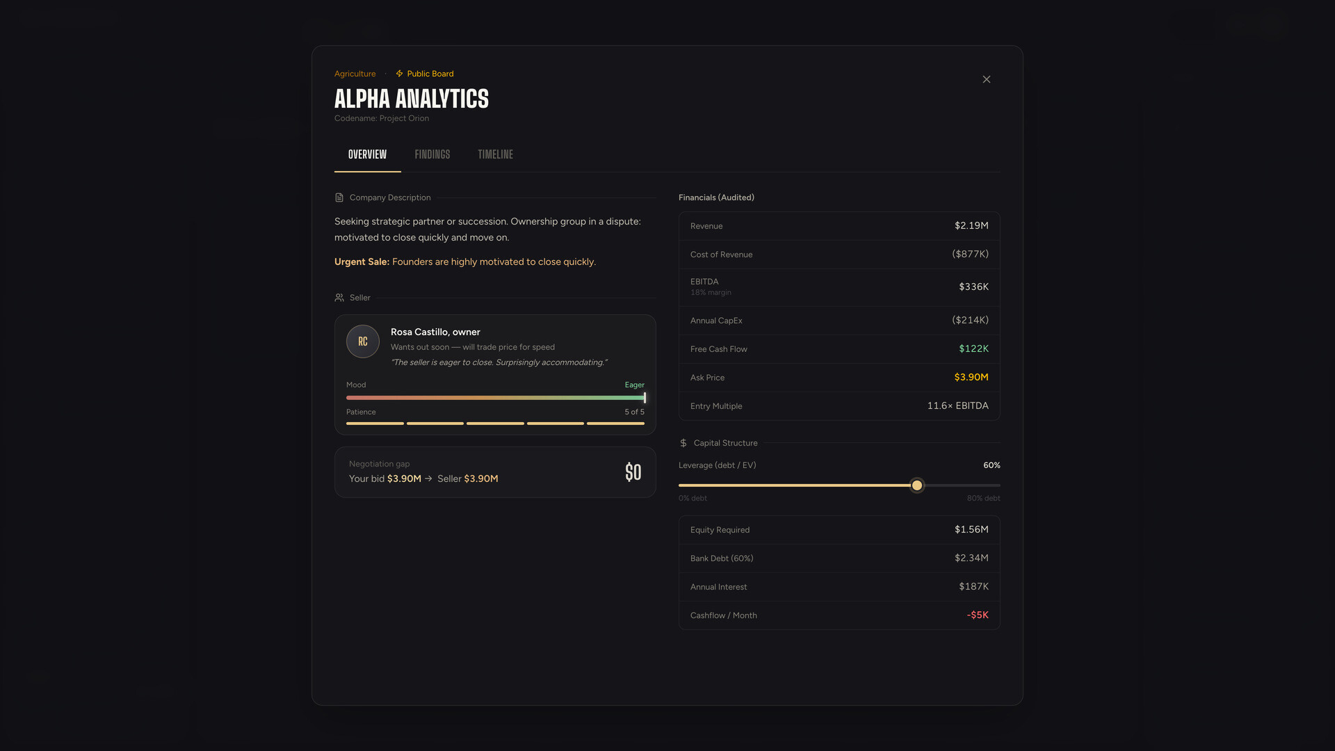 The Capitalist: Private Equity Simulator screenshot 3