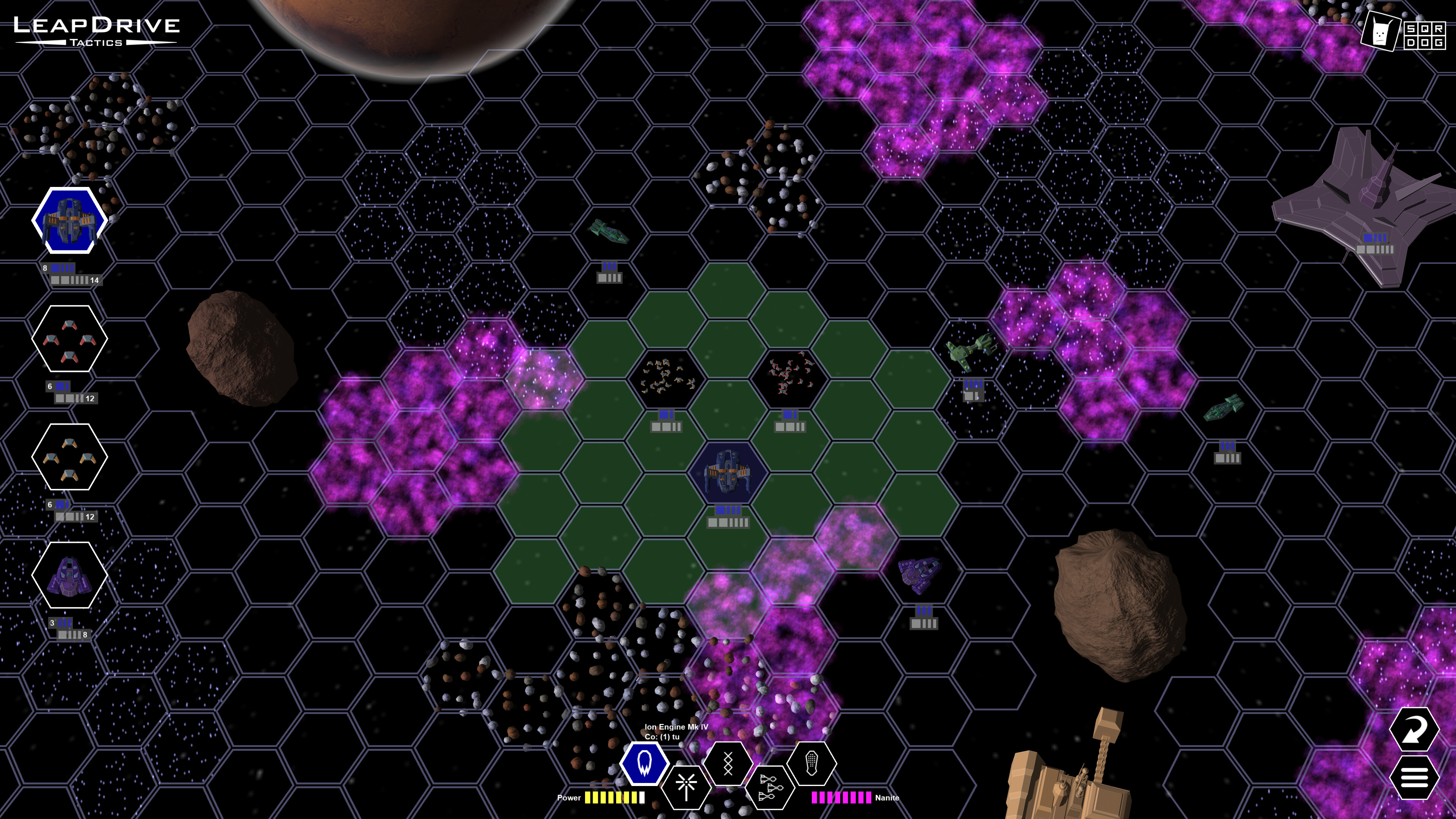 LeapDrive Tactics screenshot 1