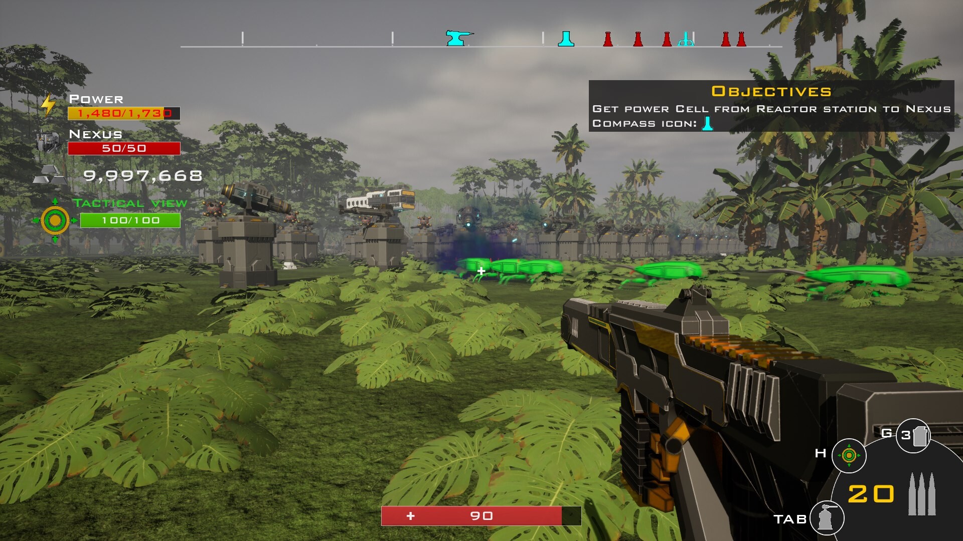 Iron grid screenshot 3