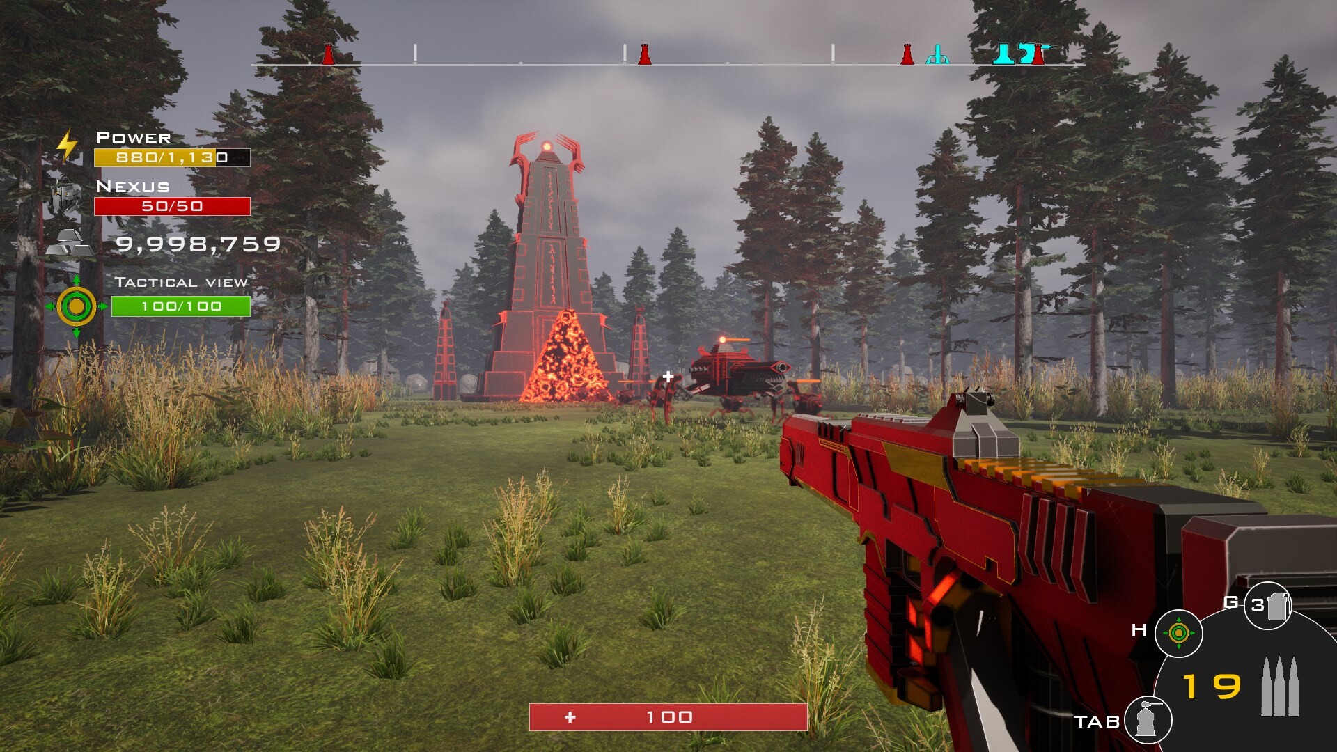 Iron grid trailer