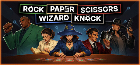 Cover art from Rock Paper Scissors Wizard Knock