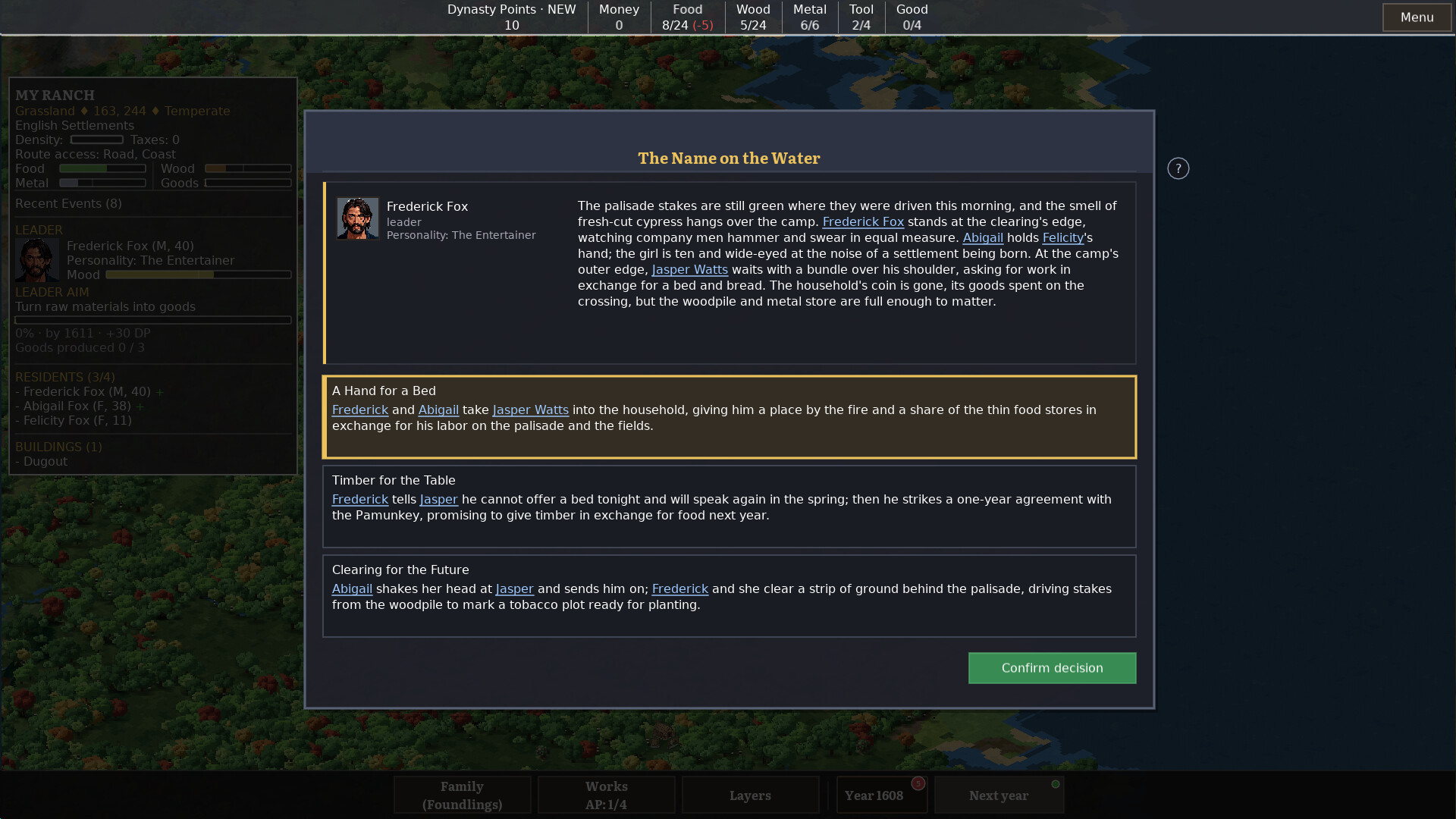 Salt and Soil: A Frontier Family Sim screenshot 3