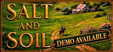 Cover art from Salt and Soil: A Frontier Family Sim