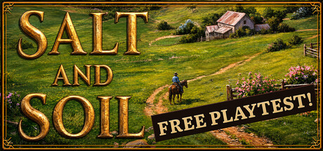 Cover art from Salt and Soil: A Frontier Family Sim