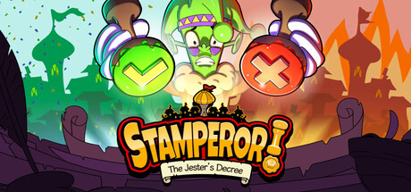 Cover art from Stamperor! The Jester's Decree